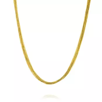 Шейное украшение из желтого золота 585 пробы