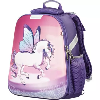 №1 School Ранец анатомический Basic Пегас