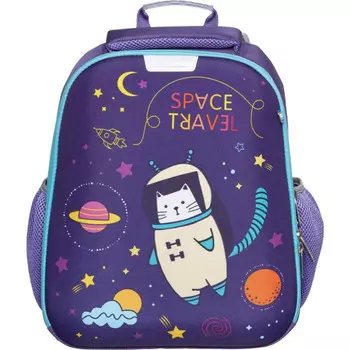 №1 School Ранец анатомический Кот-космонавт