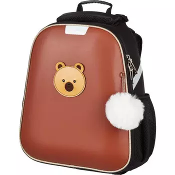 №1 School Ранец анатомический Мордочки Мишка