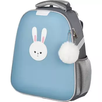 №1 School Ранец анатомический Мордочки Зайчик