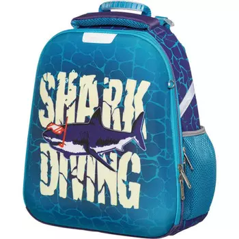 №1 School Ранец анатомический Shark Diving