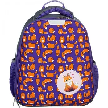 №1 School Ранец Basic Лисички