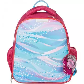 №1 School Ранец Basic Волна (светящийся кант)