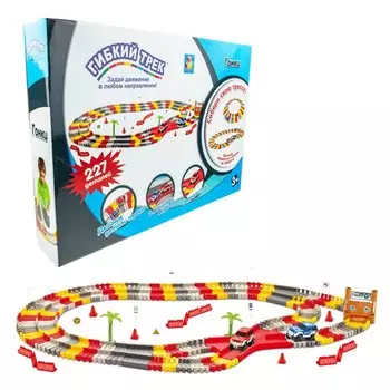 1 Toy Гибкий трек Гонки (227 деталей)