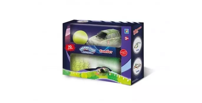 1 Toy Гибкий трек Комбат (70 деталей)