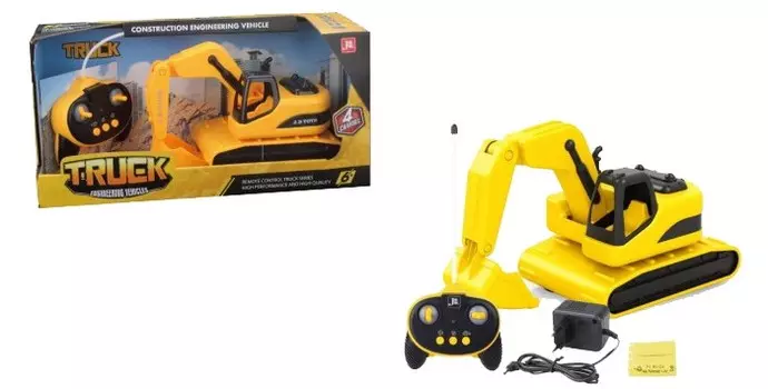 1 Toy Горстрой Машина экскаватор на радиоуправлении