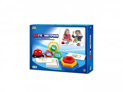 1 Toy Игра настольная Игродром 3D Геометрия