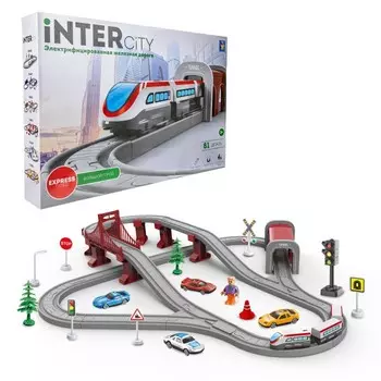 1 Toy InterCity Express набор Железная дорога Большой город