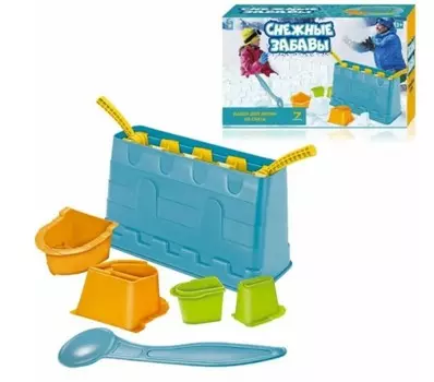 1 Toy Набор для лепки замков из снега (7 предметов)