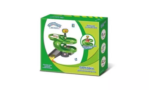 1 Toy Отдельная деталь для серии Гибкий трек Парковка-разворот