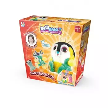 1 Toy Пуш-Плюш Набор для творчества Пингвинесса
