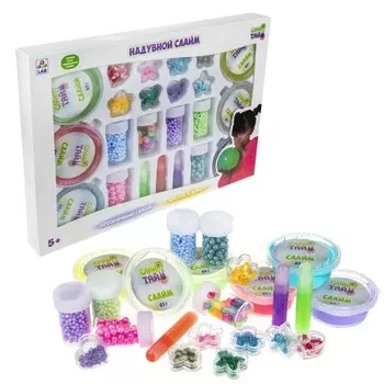1 Toy Слайм тайм Набор надувного слайма (6 видов) Т17647