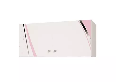 ABC-King Антресоль Princess с двумя дверцами с рисунком 80х55х40 см