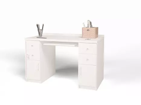 ABC-King Стол 2 тумбовый с бортиком Lovely