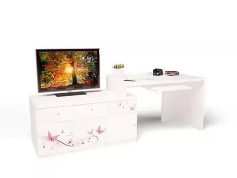 ABC-King Стол модульный Г и Тумба 400+800 Фея (правый)