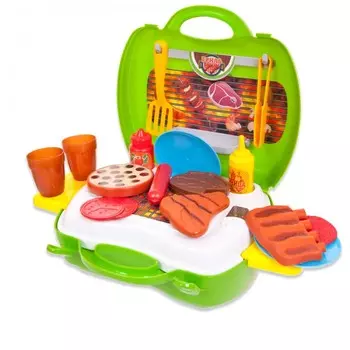 ABtoys Чудо-чемоданчик Барбекю-гриль 23 предмета