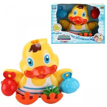 ABtoys Игрушка для ванны Веселое купание Утенок-мельница для ванны