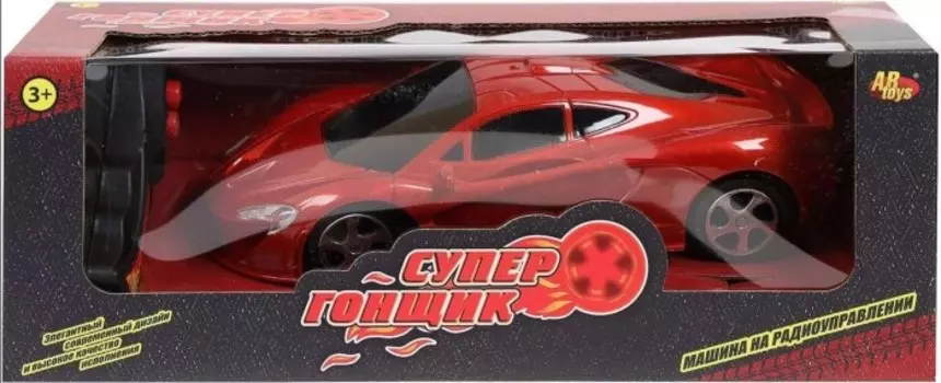 ABtoys Машинка Супер гонщик радиоуправляемая