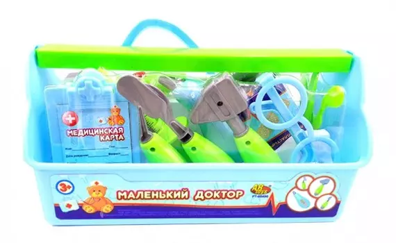 ABtoys Набор Маленький доктор (14 предметов)