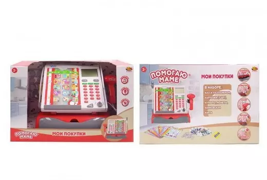 ABtoys Помогаю маме Касса с аксессуарами PT-01014