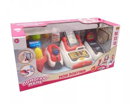 ABtoys Помогаю маме Касса с аксессуарами PT-01029