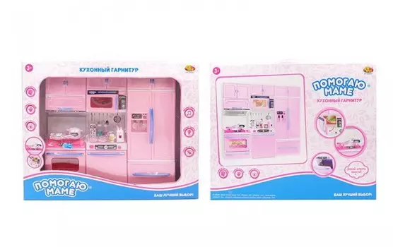 ABtoys Помогаю маме Кухонный гарнитур с аксессуарами