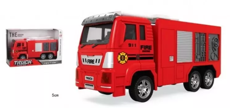 ABtoys Пожарная машина инерционная