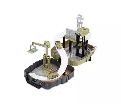 ABtoys Трек в рюкзаке Военная база