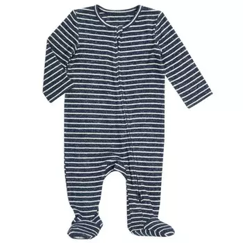 Aden&amp;Anais Комбинезон на молнии Navy stripe