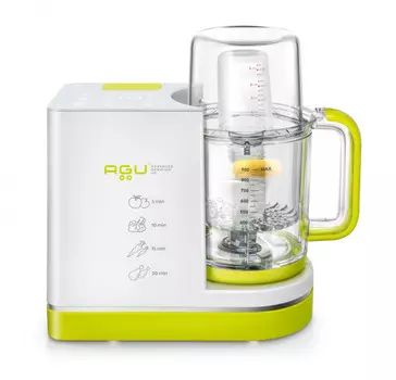 Agu Baby Пароварка блендер для детского питания, процессор 5 в 1 Octopy