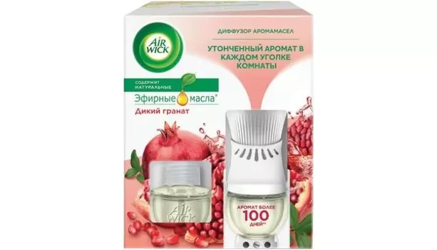 AirWick Диффузор аромамасел со сменным флаконом Дикий Гранат