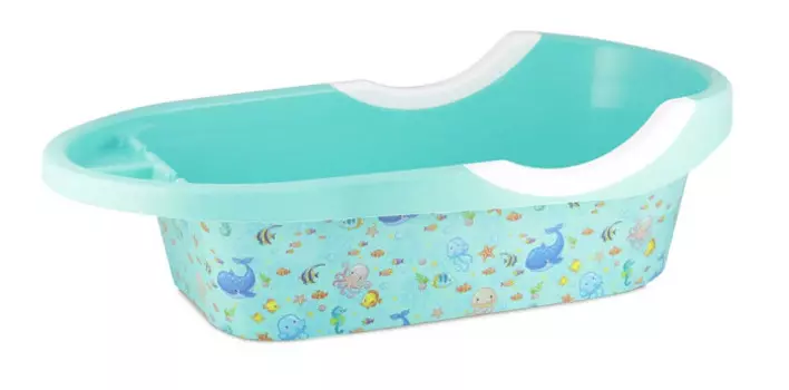 Альтернатива (Башпласт) Ванна детская Рыбки