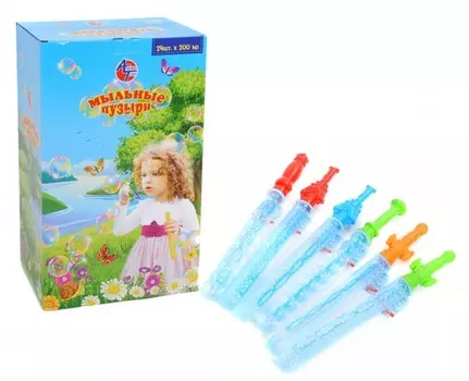 Алекс Тойз Мыльные пузыри Меч 200 мл 24 шт.