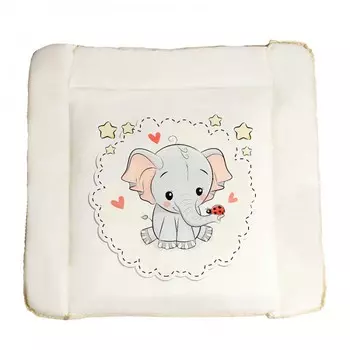 Alis Матрасик для пеленания Слоник 80х67 см