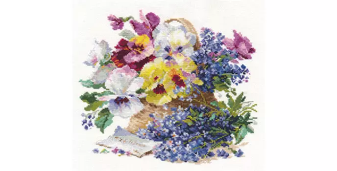 Алиса-К Набор для вышивания Послание любимой 29х25 см