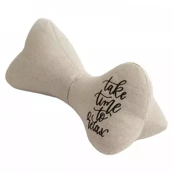 Amaro Home Подушка косточка Лен Eco Line 36х17