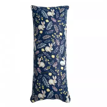 Amaro Home Подушка Валик Зайчики с лузгой гречихи Eco Line 50x20