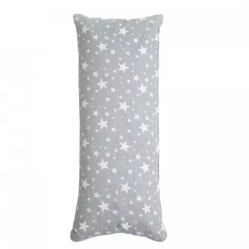 Amaro Home Подушка Валик Звезды с лузгой гречихи Eco Line 50x20