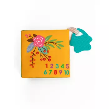 AmaroBaby Книжка-игрушка с грызунком Soft book Цифры