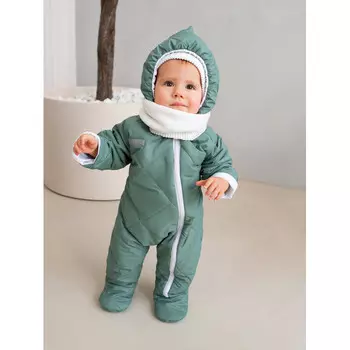AmaroBaby Комбинезон демисезонный стеганый с закрытыми ножками Elf