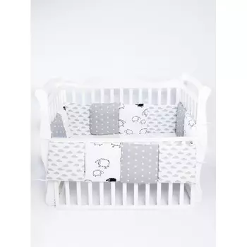 AmaroBaby Комплект наволочек на бортики в кроватку Good Night 30х30 12 шт.