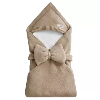 AmaroBaby Конверт на выписку вязаный утепленный Pure Love Batic 85 см