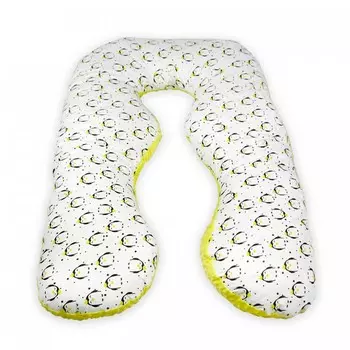 AmaroBaby Подушка для беременных Пингвины 340х72 см