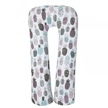 AmaroBaby Подушка для беременных U-образная 340х35 Ананасики