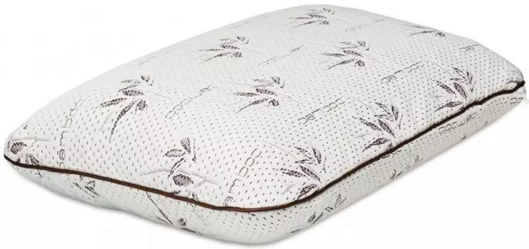 Ambesonne Анатомическая подушка с эффектом памяти Memory Foam и чехлом из бамбука 60х40