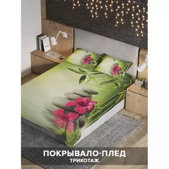 Ambesonne Покрывало Территория комфорта 235x220 и две наволочки 70х50