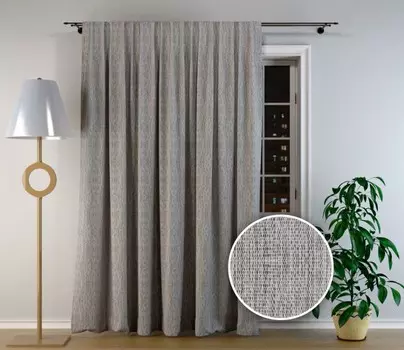 Ambesonne Шторы с фотопечатью Африканские звери у дерева 290х180 см