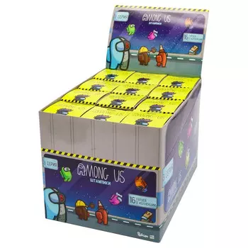 Among Us Фигурка-штампик 3 серия в коробке 1 шт.