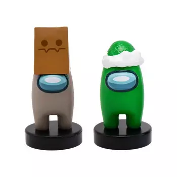 Among Us Набор фигурок-штампиков 3 серия в коробке с окном 2 шт. AU5315E